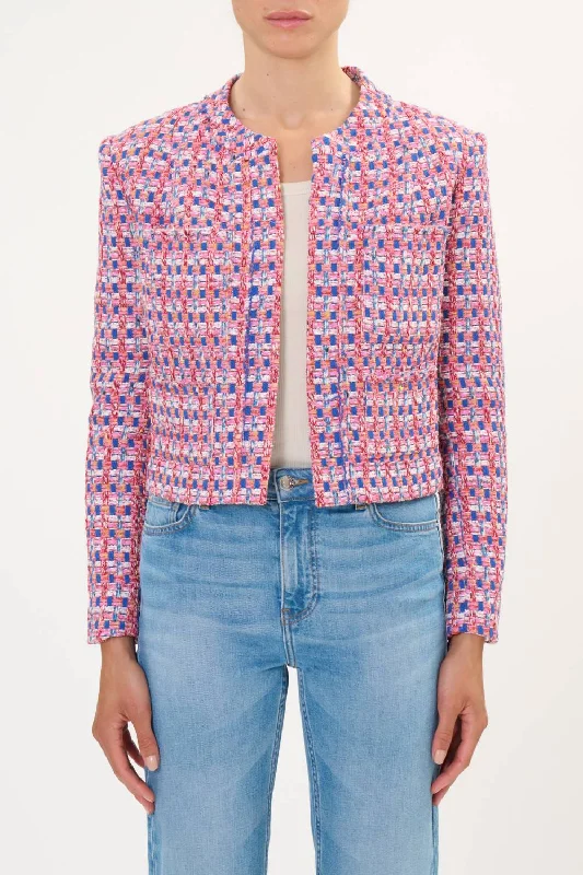 Mopa Jacket In Pink/blue