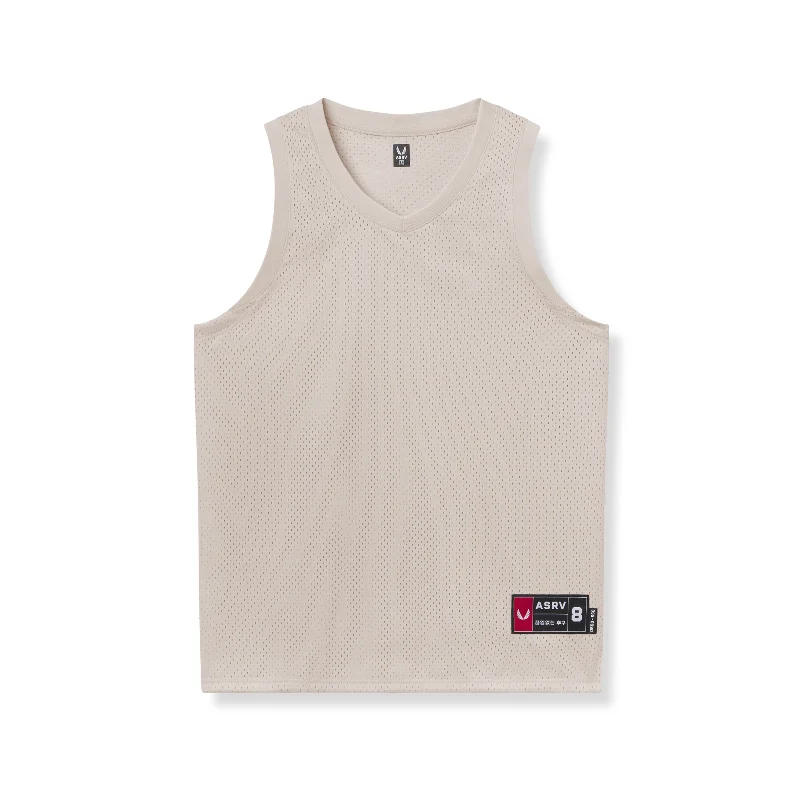 0990. Ion-Mesh Basketball Jersey - Chai