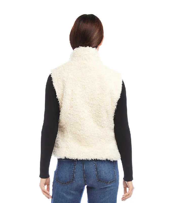 Faux Shearling Vest