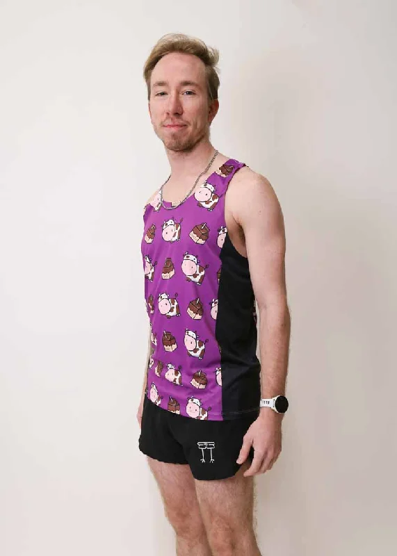 Men's Choccy Cows SP Performance Singlet