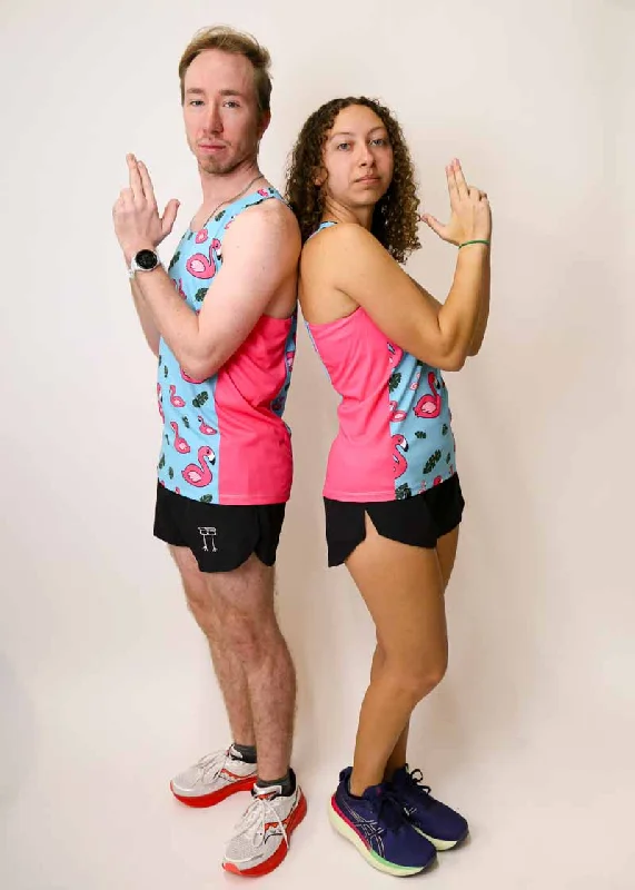 Women's Blue Flamingo SP Performance Singlet