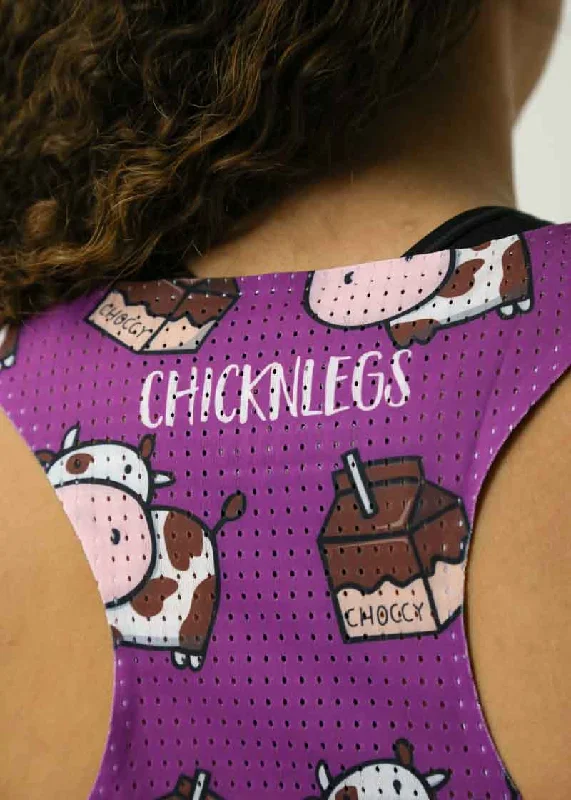 Women's Choccy Cows SP Performance Singlet