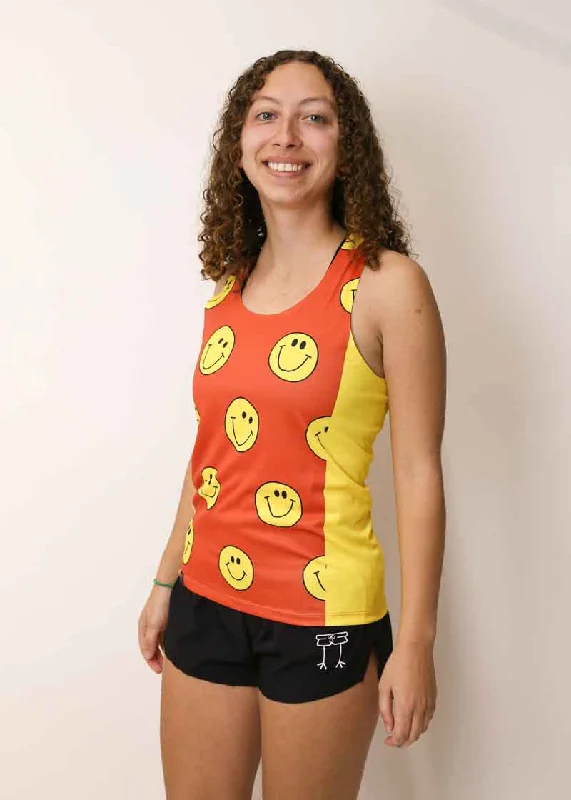 Women's Smileys Performance Singlet