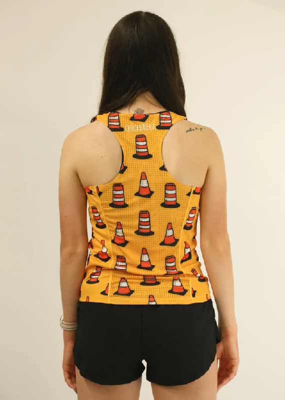 Women's Traffic Cones Performance Singlet