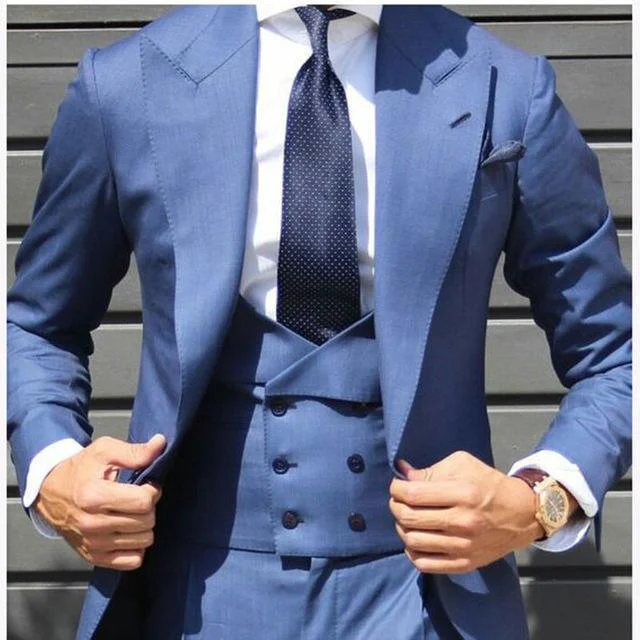 Rush Hour Double Breasted 3 Piece Suit